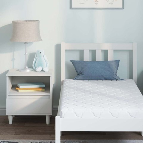 Materac Biały 120 x 60 cm Pianka Lumarko!