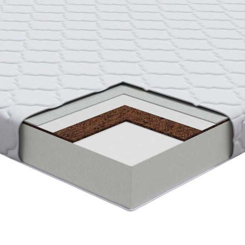 Materac Biały 200 x 100 cm Pianka Lumarko!
