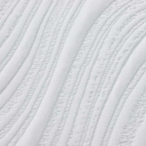 Materac Biały, Szary 140 x 190 cm Pianka Lumarko!