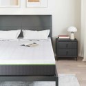 Materac Biały, Szary 140 x 190 cm Pianka Lumarko!