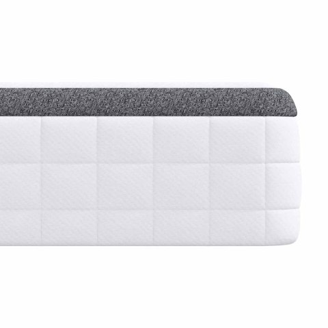 Materac 2 pcs Biały, Szary 70 x 190 cm Dziane tkanina Lumarko!