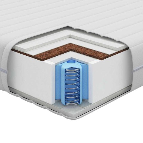 Materac Biały 60 x 120 cm Poliester Lumarko!