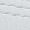 Materac Biały, Szary 70 x 200 cm Dziane tkanina Lumarko!