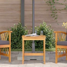 Stolik boczny Brązowy Lite drewno akacjowe Lumarko!