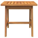 Stolik boczny Brązowy Lite drewno akacjowe Lumarko!