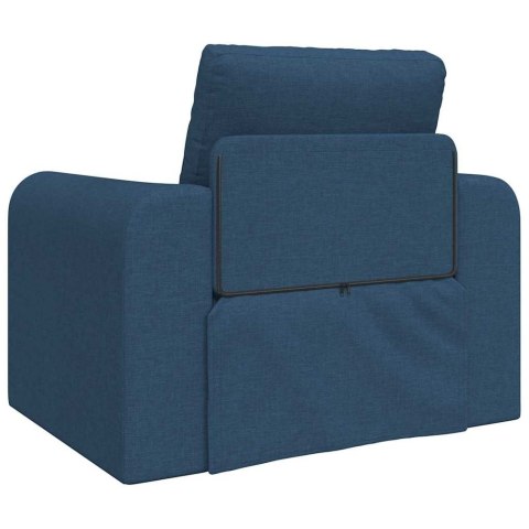 Fotel Rozkładany 2 w 1 Niebieski 98x71x83 cm Lumarko!
