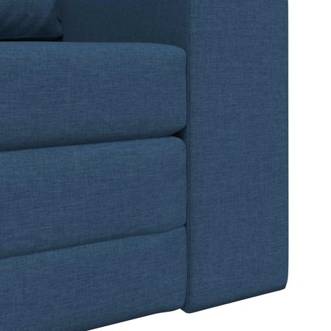 Fotel Rozkładany 2 w 1 Niebieski 98x71x83 cm Lumarko!
