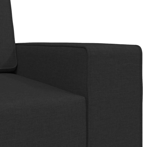 Sofa Łóżko 2-w-1 Czarna 245x150x60.5 cm Tkanina Lumarko!