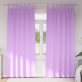 Zasłony z zasłonami 2 pcs Fioletowy 260 x 140 cm Poliester Lumarko!
