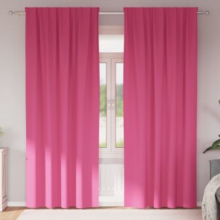 Zasłony z zasłonami 2 pcs Jasnoróżowy 260 x 140 cm Poliester Lumarko!
