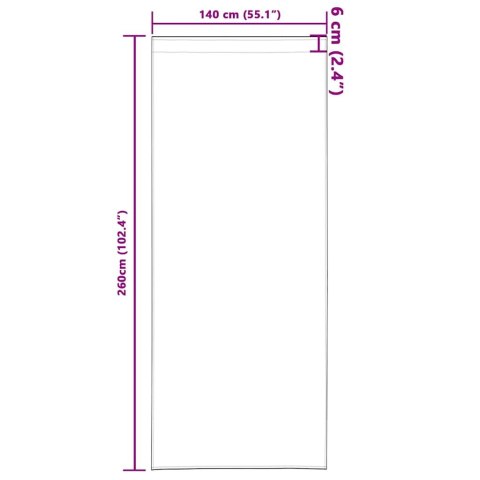 Zasłony z zasłonami 2 pcs Jasnoróżowy 260 x 140 cm Poliester Lumarko!
