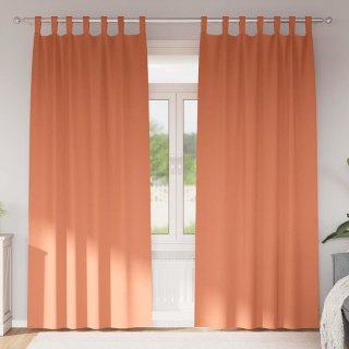Zasłony z zasłonami 2 pcs terakota Poliester Lumarko!