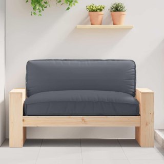 Poduszka na paletę do siedzenia Antracytowa 120x80x12 cm Lumarko!
