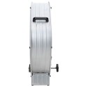 Wentylator bębnowy z kołem 79 x 37 x 82 cm Aluminium Lumarko!