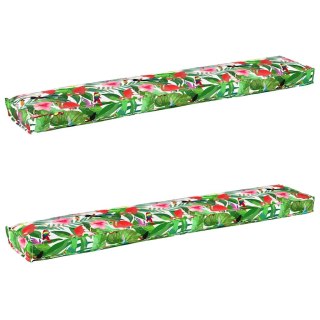 Zestaw poduszek na paletę Kwiatowy 2 pcs Tropikalna dżungla Lumarko!