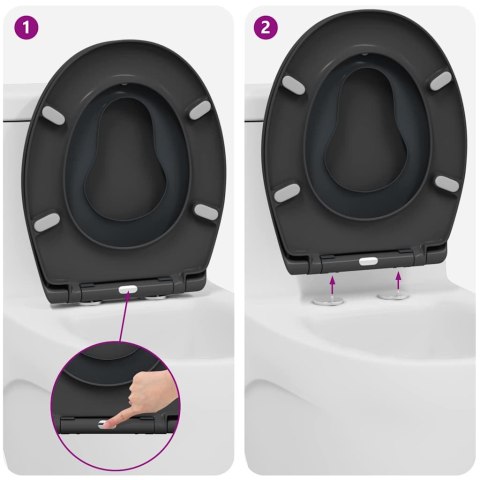 Toaleta rodzinna z siedziskiem dla dziecka Szybkie zwolnienie Duroplast Lumarko!