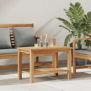 Stolik kawowy Brązowy 70 x 40 x 45 cm Lite drewno tekowe Lumarko!