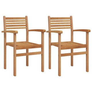 Zestaw krzeseł ogrodowych 2 pcs Brązowy 55.5 x 55.5 x 90 cm Lumarko!