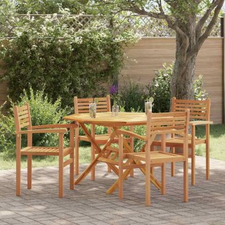 Zestaw krzeseł ogrodowych 4 pcs Brązowy 55.5 x 55.5 x 90 cm Lumarko!