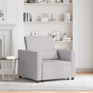 3-w-1 jednoosobowa sofa rozkładana w odcieniu chmury, tkanina Lumarko!