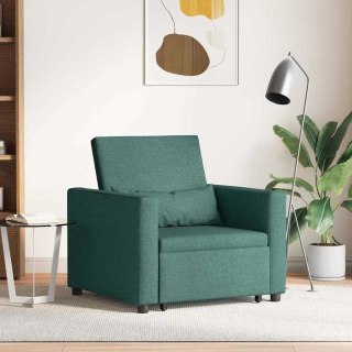 Converting pełnowymiarowa sofa ciemnozielona Lumarko!