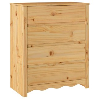Komoda "DRAMMEN" 76,5x40x91 cm Drewno Sosnowe Lumarko!