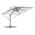 Ogromny Parasol Roma Beżowy 286x285x265 cm z Aluminium Lumarko!