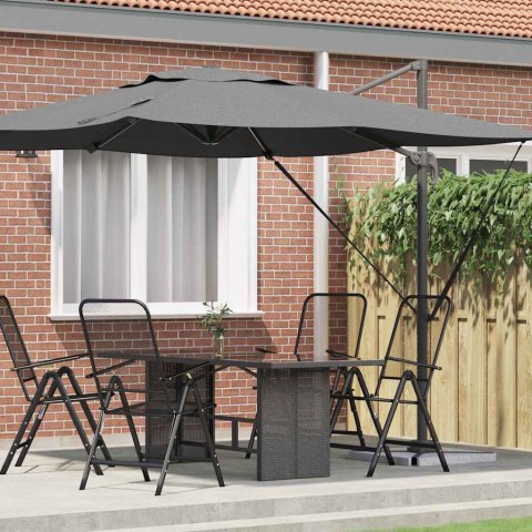 Parasol Cantilever Roma Antracytowy 286x285x265 cm Aluminiowy Lumarko!