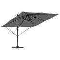 Parasol Cantilever Roma Antracytowy 286x285x265 cm Aluminiowy Lumarko!