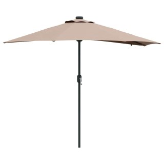 VidaXL Parasolka ogrodowa Ciemnoszary 294 x 150 x 223 cm