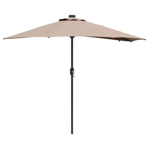 VidaXL Parasolka ogrodowa Ciemnoszary 294 x 150 x 223 cm