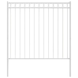 Ogrodzenie Ogrodowe Biały Stal Lumarko!