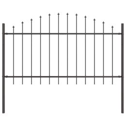 Ogrodzenie Ogrodowe Szary 170 x 100 cm Lumarko!