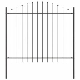 Ogrodzenie Ogrodowe Szary 170 x 150 cm Lumarko!