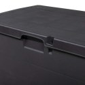 Skrzynia do przechowywania w ogrodzie - Antracytowa, 77.5 x 54.5 x 53 cm, Plastikowa, 170 L Lumarko!