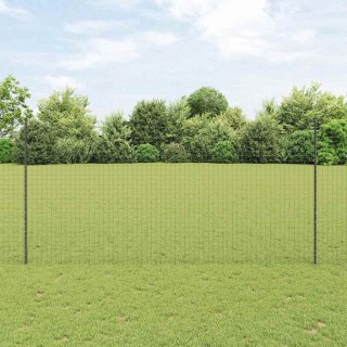 Słupki ogrodzeniowe 10 pcs Szary 150 cm Stal Lumarko!