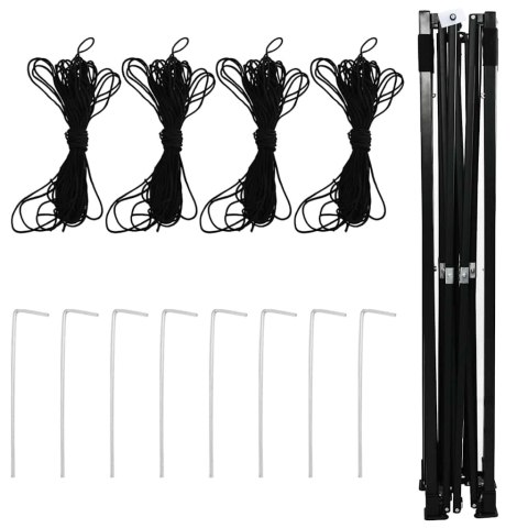 Szklarnia z dachem Zielony 290 x 290 x 315 cm Stal Lumarko!