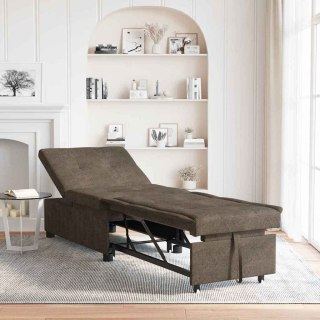 VidaXL Sofa Bed Zielony wojskowy 194 x 67 x 82 cm Tkanina Huahua