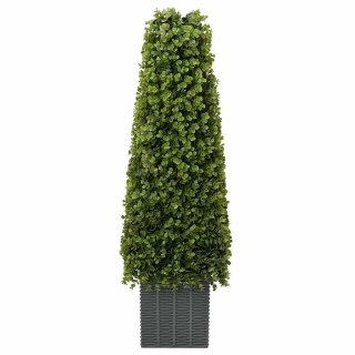 Sztuczna roślina eukaliptusowa z doniczką 27x27x90 cm zielona Lumarko!