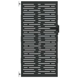 Brama ogrodowa, Bramka ogrodowa 85x100 cm z cortenu w kwadratowym designie Lumarko!