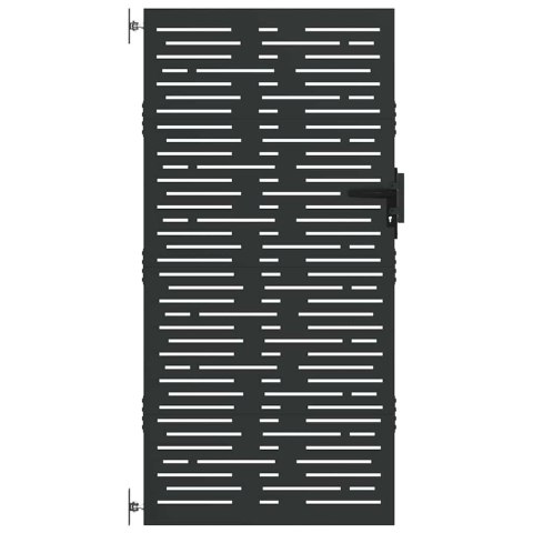 Brama ogrodowa, Bramka ogrodowa 85x100 cm z cortenu w kwadratowym designie Lumarko!