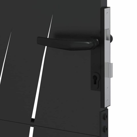 Brama ogrodowa, Bramka ogrodowa 85x150 cm ze stali Corten, design trawowy Lumarko!