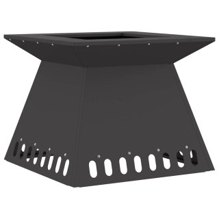 Ognisko Czarny 48x48x40 cm Stal Lumarko!