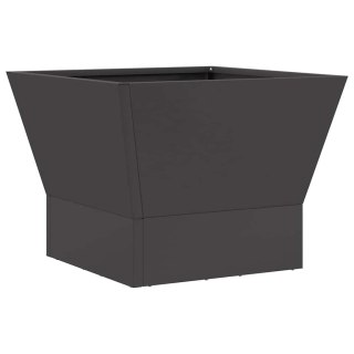 Ognisko Kwadratowe Czarny 40x40x30 cm Stal Lumarko!