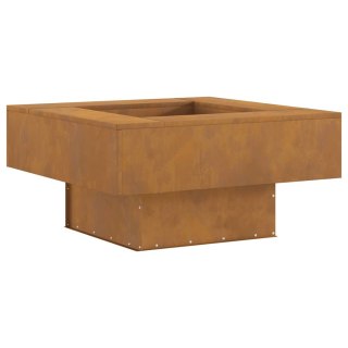 Ognisko kwadratowe 80x80x40 cm ze stali cynkowanej Lumarko!
