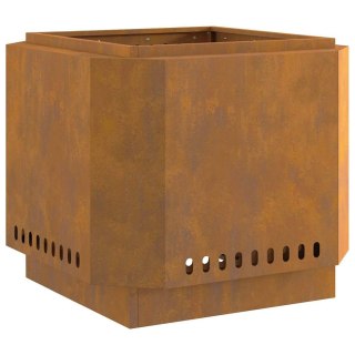 Ognisko Bezdymne 58x58x51 cm Stal Zardzewiała Lumarko!