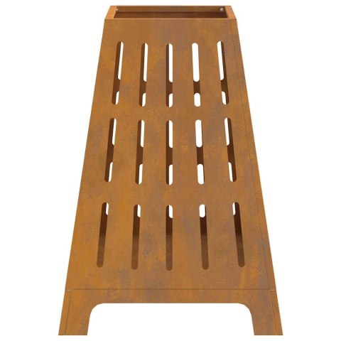 Ognisko Kwadratowe 50x50x70 cm Stal Cynkowana Lumarko!