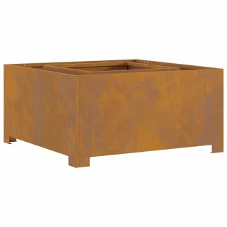 Ognisko Kwadratowe 80x80x40 cm Stal Corten Lumarko!