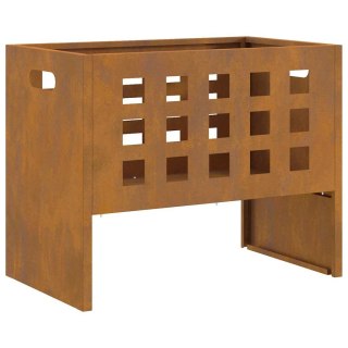 Ognisko Prostokątne 50x30x40 cm ze Stali Opatrzonej Lumarko!
