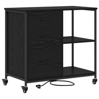 VidaXL Szafka z Stacją Ładowania 76 x 41 x 72 cm Drewno inżynieryjne